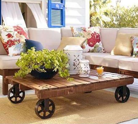 Mesas con mucho encanto... 13 ideas para combinar hierro y madera Patas para mesa comedor hierro forjado