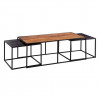 Mesa de centro industrial Amanda