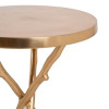 Mesa auxiliar oro Damara