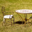 Sillón de forja para jardín Octavia