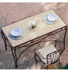 Mesa de hierro para jardín Kanpur
