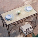 Mesa de hierro para jardín Kanpur