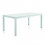 Mesa aluminio para terraza Kai