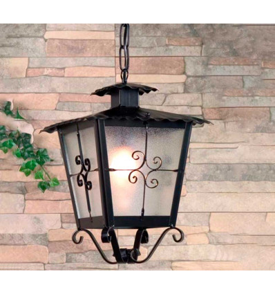farol de techo lara con adornos