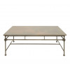 mesa de centro en forja antix