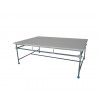 mesa de centro en forja antix