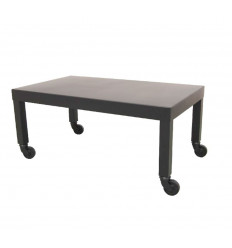 mesa de centro con ruedas chapista