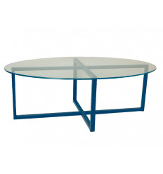 mesa de centro en forja loft