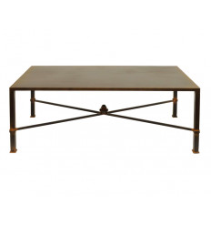 mesa de centro en forja cavana