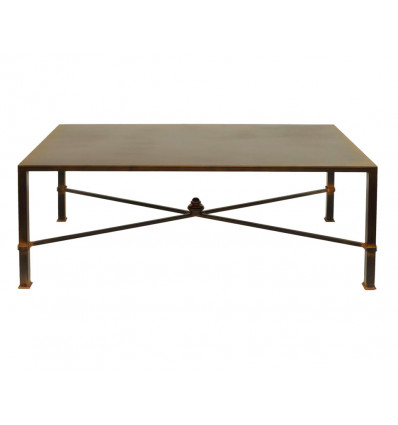 mesa de centro en forja cavana