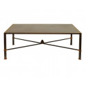 Mesa de centro en forja Cavana