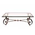 Mesa de centro en forja Tosca