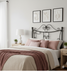 cabecero de forja barato modelo clasico