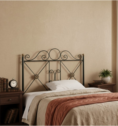 cabecero de forja castillo