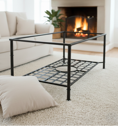 Mesa camilla rejilla