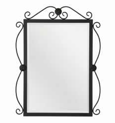 espejo de forja claudia