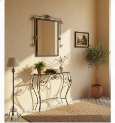 consola de forja cleopatra