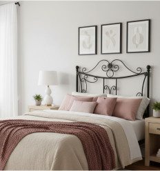 cabecero de forja barato modelo clasico