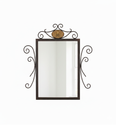 Espejo de forja Alba