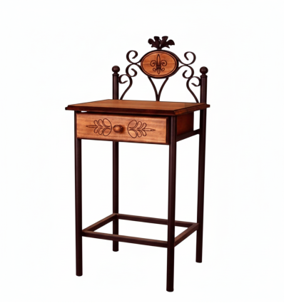 Mesita de noche rústica Arcos