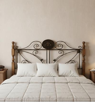 Cabecero de forja Pompeya