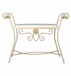 banqueta de forja para dormitorio combo