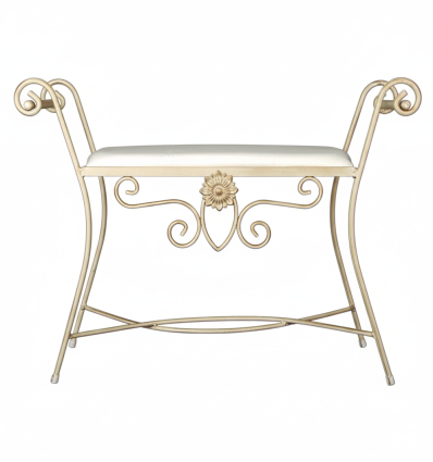 banqueta de forja para dormitorio combo