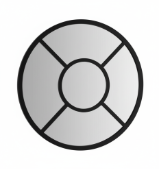 espejo de forja titanic