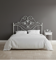 Cabecero de forja Palmera