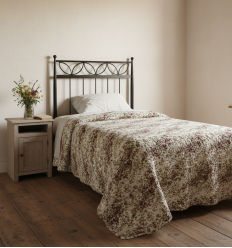 cabecero de forja lucia