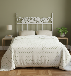 cabecero de forja terra