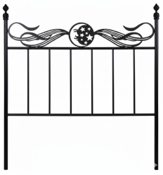 Cabecero de forja Luna y Estrellas