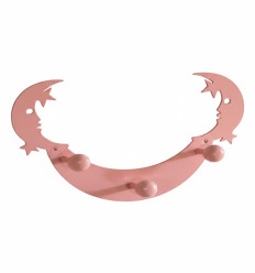 Percha de forja Lunas