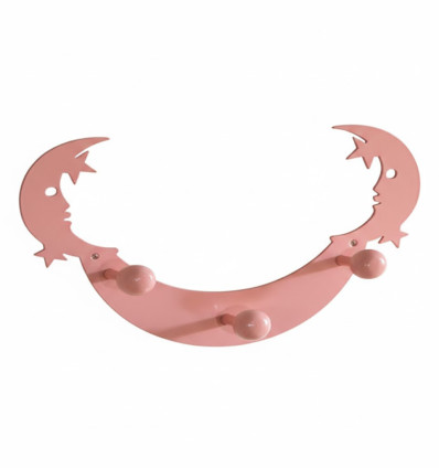 Percha de forja Lunas