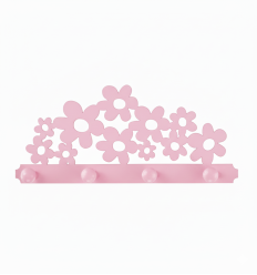 Percha de pared Margaritas