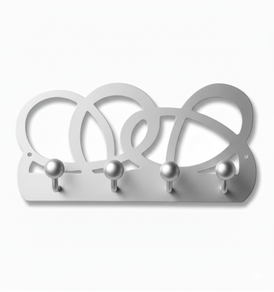 Percha de forja Laberinto