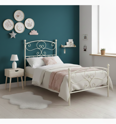 cama completa de forja granada