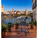 Pé de mesa de alumínio Alicante