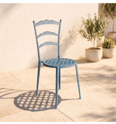 silla de aluminio triana