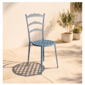 Silla de aluminio Triana