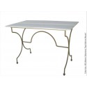 Mesa de ferro forjado Luis Felipe