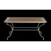 Pie de mesa en forja Country