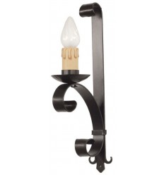 Applicare rustico muro in ferro battuto Pinto