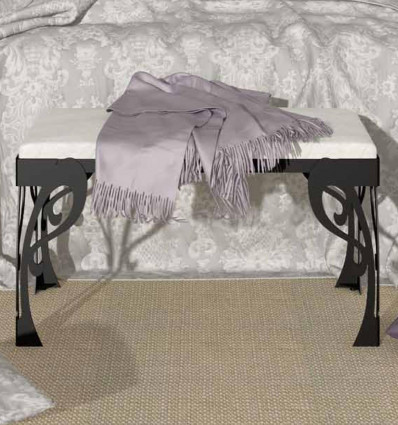 Schmiedeeiserne Schlafzimmer Bank Época