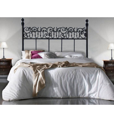 Cabecero de forja Cádiz detalles