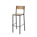 Taburete con madera Oslo