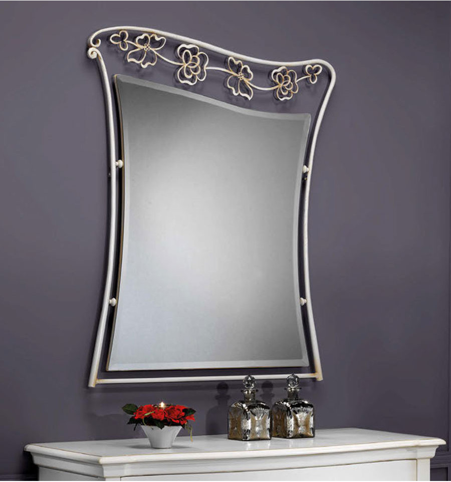 Spiegel aus Schmiedeeisen Flower de Peña Vargas