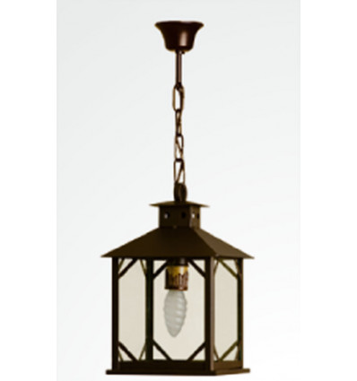 Farol de techo de forja