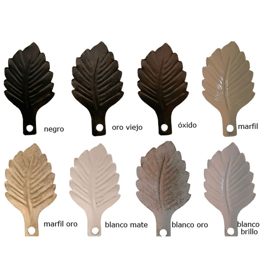 Rustikale Lampe aus Schmiedeeisen und Keramiklampe