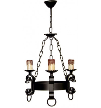LÁMPARA VELA 3 Y 5 LUCES